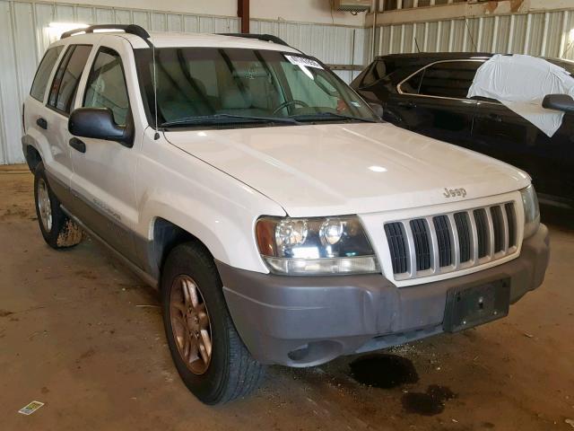 1J4GX48S04C163253 - 2004 JEEP GRAND CHER WHITE photo 1