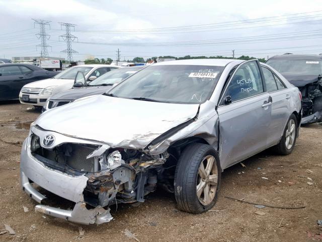 4T1BF3EKXAU504287 - 2010 TOYOTA CAMRY BASE SILVER photo 2