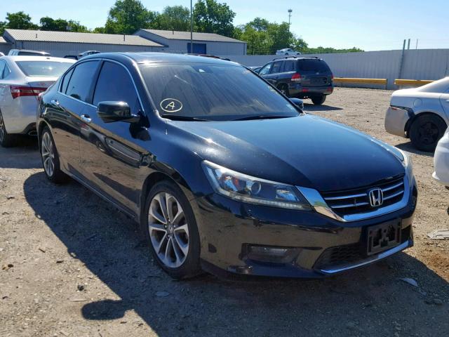 1HGCR2F84FA062226 - 2015 HONDA ACCORD EXL BLACK photo 1