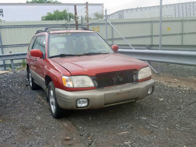 JF1SF65551H737833 - 2001 SUBARU FORESTER S RED photo 1