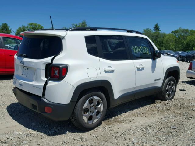 ZACCJBAB4JPG98551 - 2018 JEEP RENEGADE S 白色 照片 4