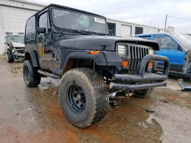 1J4FY19P4PP225560 - 1993 JEEP WRANGLER / BLACK photo 1