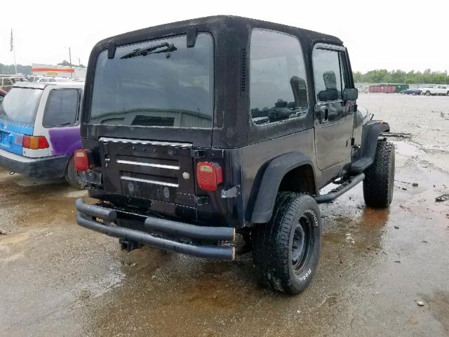 1J4FY19P4PP225560 - 1993 JEEP WRANGLER / BLACK photo 4