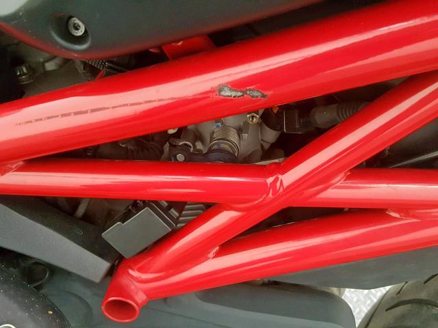 ZDM1RANN7EB075749 - 2014 DUCATI MONSTER 79 RED photo 12