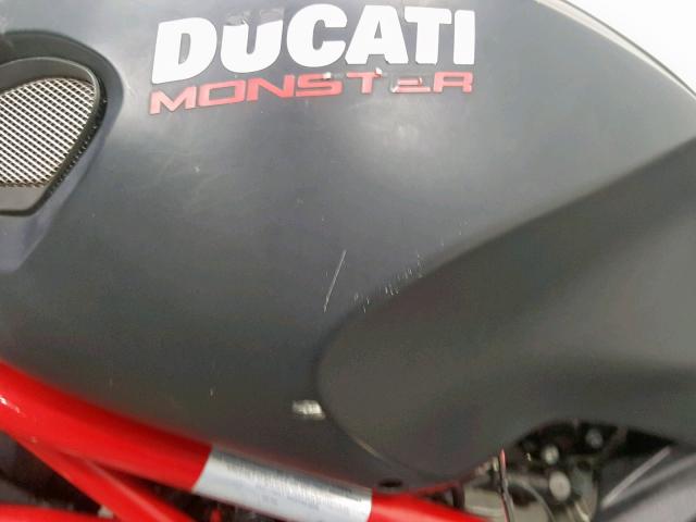 ZDM1RANN7EB075749 - 2014 DUCATI MONSTER 79 RED photo 17