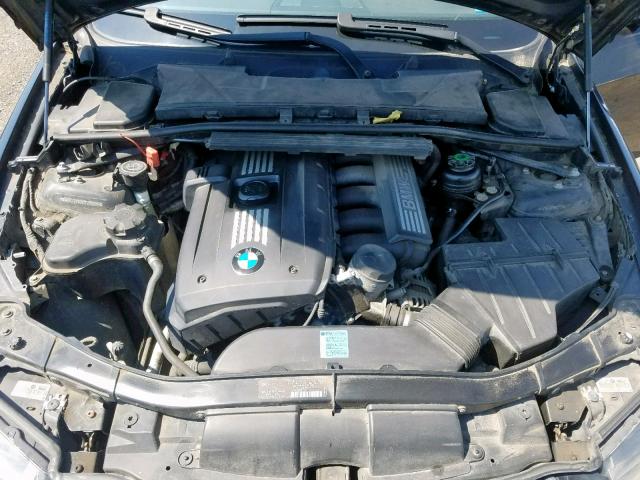 WBAVT73597FZ36393 - 2007 BMW 328 XIT BLACK photo 7