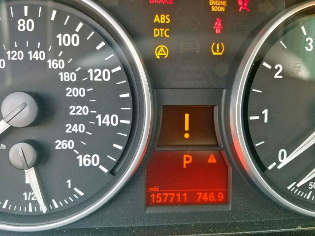 WBAVT73597FZ36393 - 2007 BMW 328 XIT BLACK photo 8