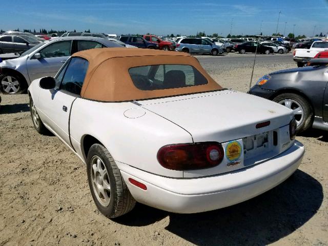 JM1NA3537T0719418 - 1996 MAZDA MX-5 MIATA WHITE photo 3