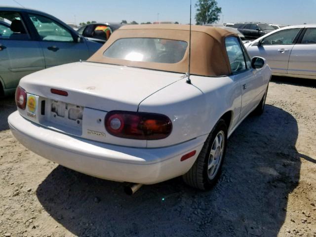 JM1NA3537T0719418 - 1996 MAZDA MX-5 MIATA WHITE photo 4