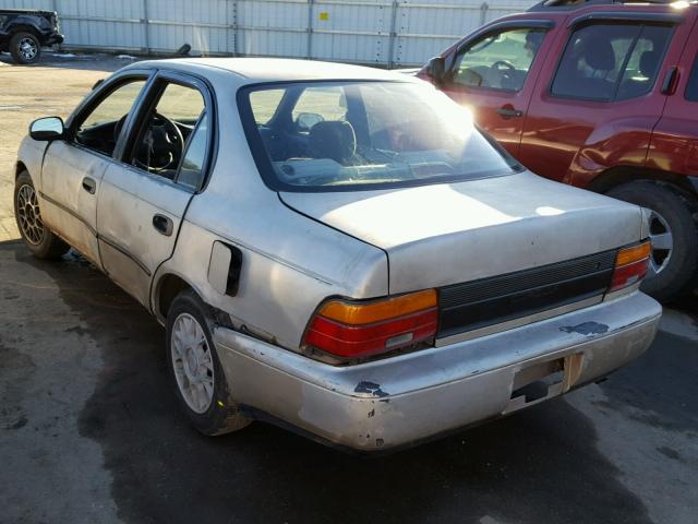 2T1AE09B3RC051036 - 1994 TOYOTA COROLLA LE SILVER photo 3