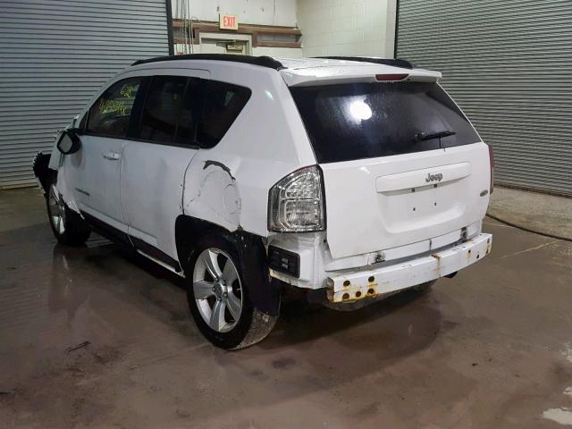 1J4NT4FB1BD266825 - 2011 JEEP COMPASS WHITE photo 3