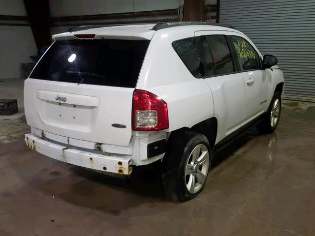 1J4NT4FB1BD266825 - 2011 JEEP COMPASS WHITE photo 4