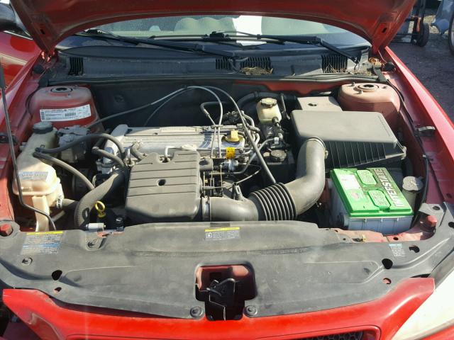 1G2NF52F12C209644 - 2002 PONTIAC GRAND AM S RED photo 7