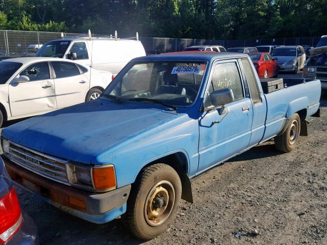 JT4RN70D6J0055879 - 1988 TOYOTA PICKUP XTR BLUE photo 2