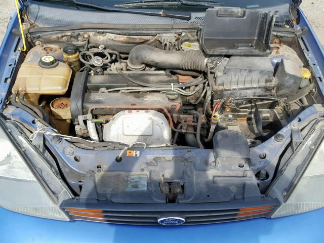 1FAFP34313W111188 - 2003 FORD FOCUS SE C BLUE photo 7