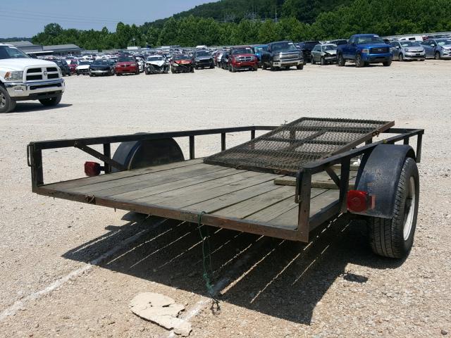 4P7U610168F031175 - 2008 UTILITY TRAILER BLACK photo 4