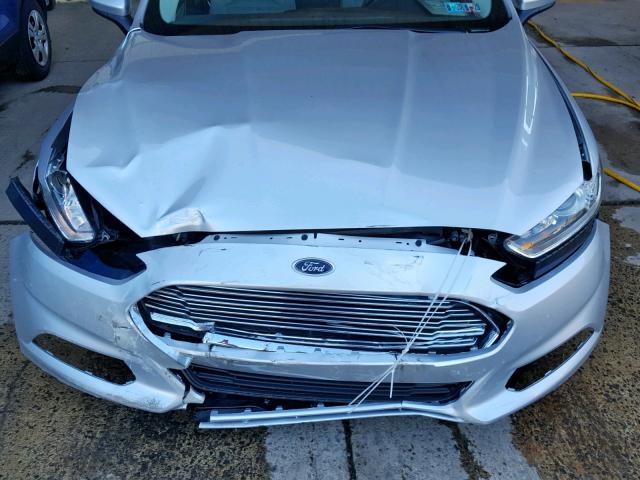 3FA6P0G71GR162700 - 2016 FORD FUSION S SILVER photo 7