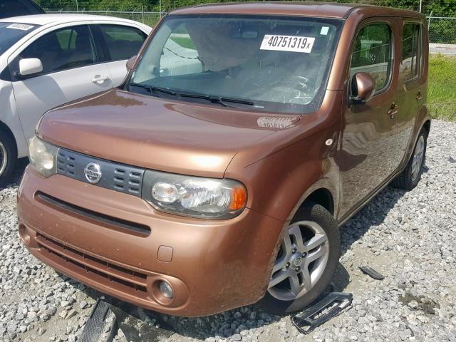 JN8AZ2KR7CT251204 - 2012 NISSAN CUBE BASE BROWN photo 2