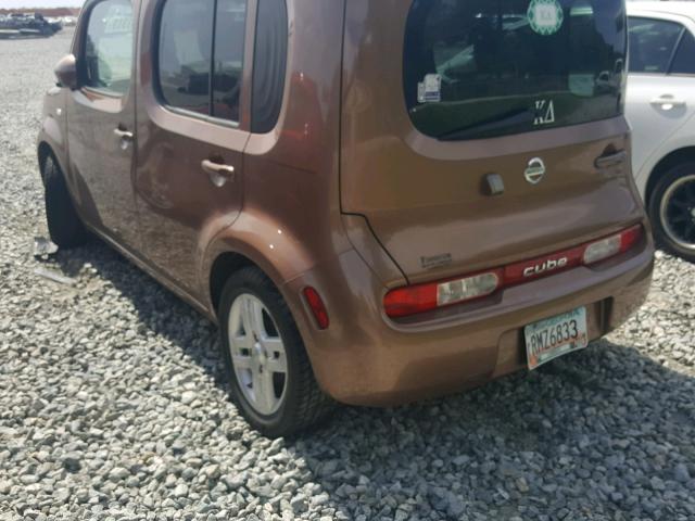 JN8AZ2KR7CT251204 - 2012 NISSAN CUBE BASE BROWN photo 3