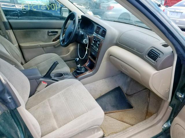 4S3BH675336621515 - 2003 SUBARU LEGACY OUT GREEN photo 5