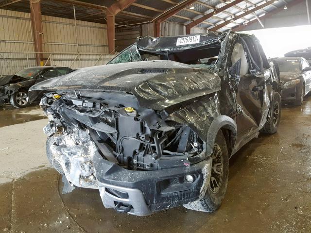 1C6RR7YT4GS140854 - 2016 RAM 1500 REBEL შავი ფოტო 2