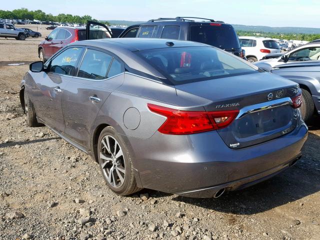 1N4AA6AP2HC399171 - 2017 NISSAN MAXIMA 3.5 GRAY photo 3