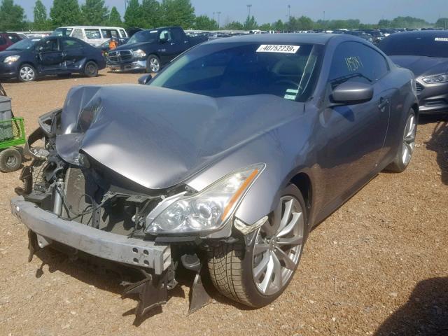 JNKCV64EX8M113027 - 2008 INFINITI G37 BASE SILVER photo 2