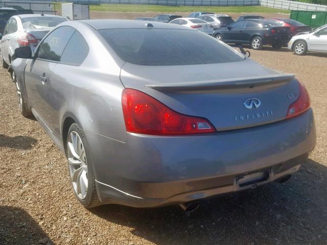 JNKCV64EX8M113027 - 2008 INFINITI G37 BASE SILVER photo 3