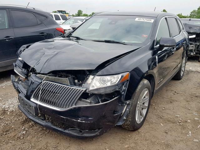 2LMHJ5NK3GBL00728 - 2016 LINCOLN MKT BLACK photo 2