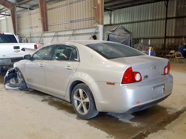 1G1ZC5EU6BF103536 - 2011 CHEVROLET MALIBU 1LT 银色 照片 3