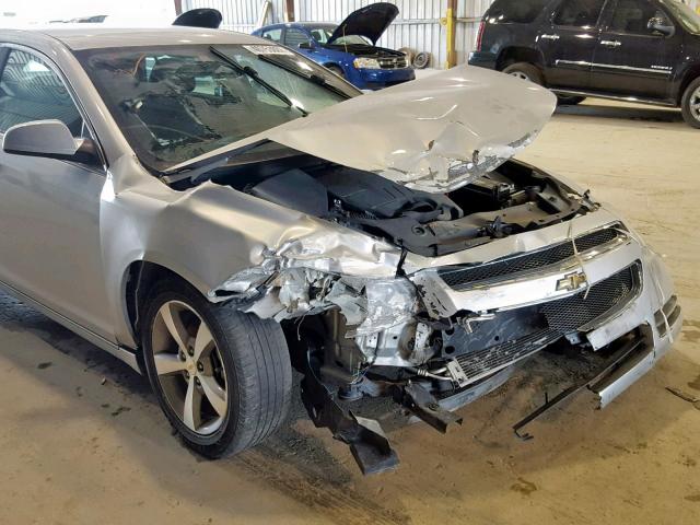 1G1ZC5EU6BF103536 - 2011 CHEVROLET MALIBU 1LT 银色 照片 9