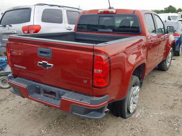 1GCGSCE33G1249717 - 2016 CHEVROLET COLORADO L ORANGE photo 4