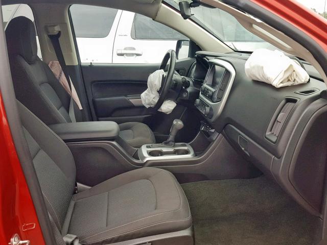 1GCGSCE33G1249717 - 2016 CHEVROLET COLORADO L ORANGE photo 5