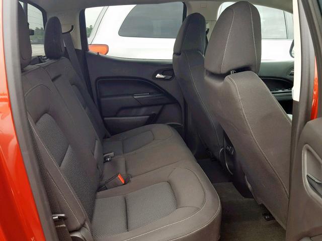 1GCGSCE33G1249717 - 2016 CHEVROLET COLORADO L ORANGE photo 6
