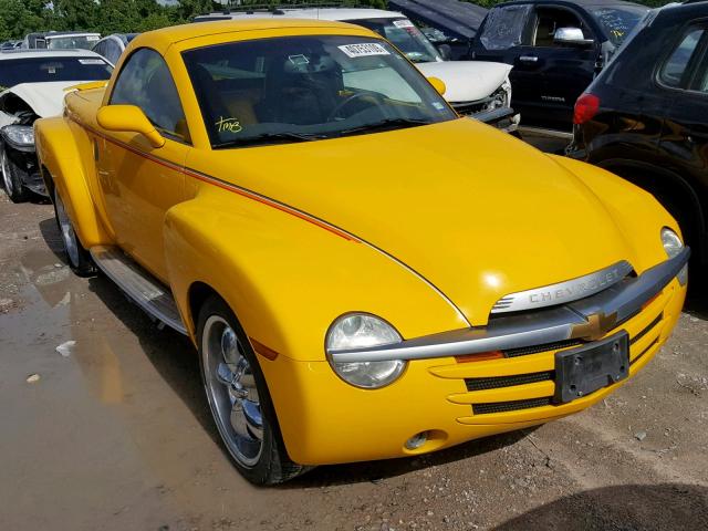 1GCES14P94B106194 - 2004 CHEVROLET SSR 黄色 照片 1