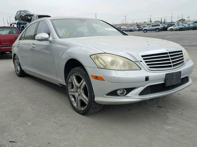 WDDNG71X27A077534 - 2007 MERCEDES-BENZ S 550 SILVER photo 1