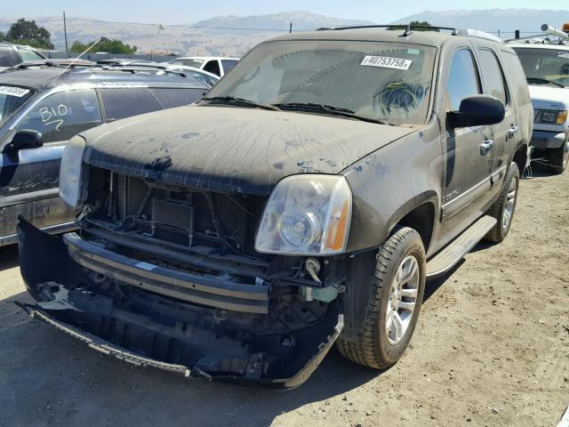 1GKFK63838J231266 - 2008 GMC YUKON DENA BLACK photo 2