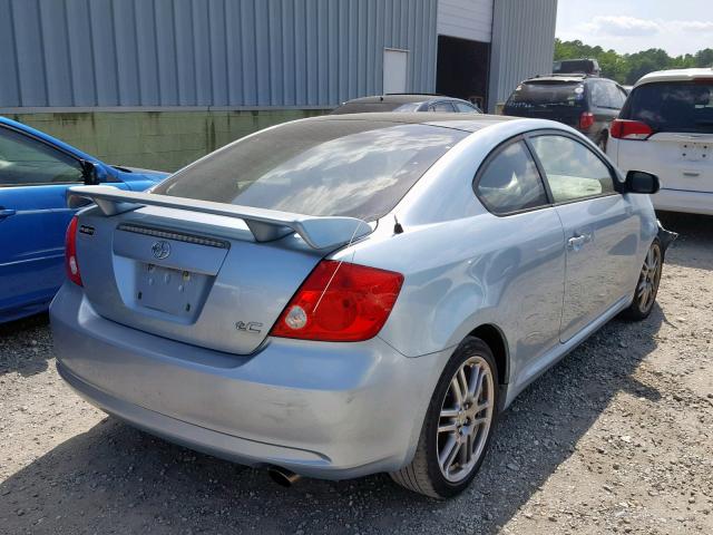 JTKDE167070179883 - 2007 TOYOTA SCION TC ლურჯი ფოტო 4