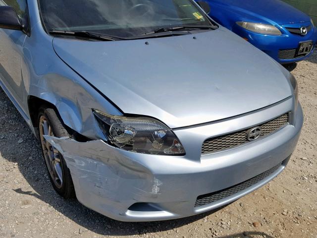JTKDE167070179883 - 2007 TOYOTA SCION TC ლურჯი ფოტო 9
