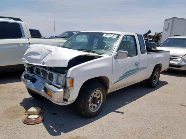 1N6SD16S6SC386126 - 1995 NISSAN TRUCK KING WHITE photo 2