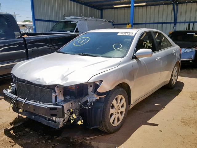 4T1BK46K87U004167 - 2007 TOYOTA CAMRY NEW SILVER photo 2