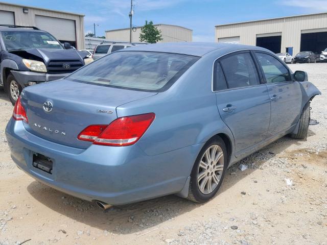 4T1BK36B46U113153 - 2006 TOYOTA AVALON XL/ BLUE photo 4