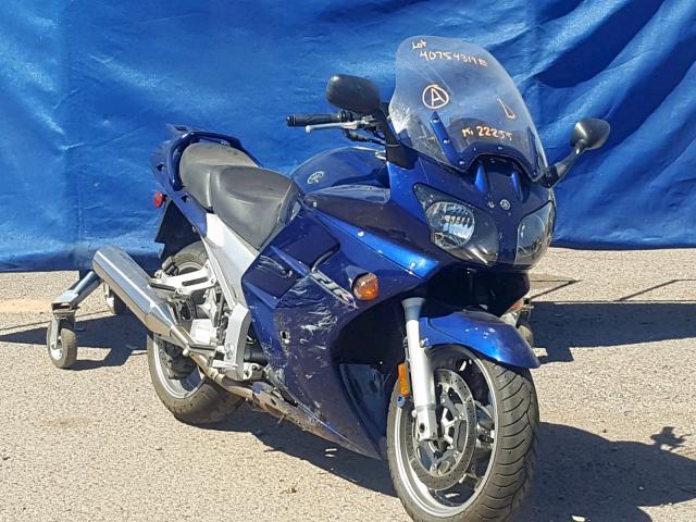 JYARP07E75A004144 - 2005 YAMAHA FJR1300 BLUE photo 1