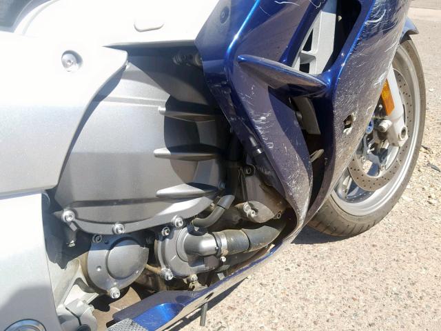 JYARP07E75A004144 - 2005 YAMAHA FJR1300 BLUE photo 7