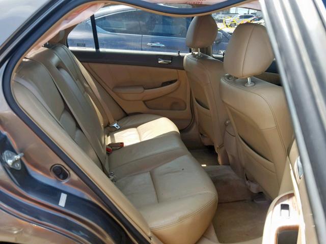 1HGCM66857A098322 - 2007 HONDA ACCORD EX CHARCOAL photo 6