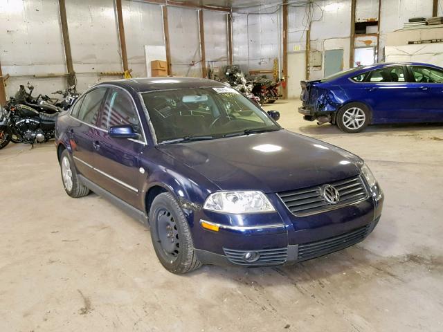 WVWRH63B83P277457 - 2003 VOLKSWAGEN PASSAT GLX 蓝色 照片 1