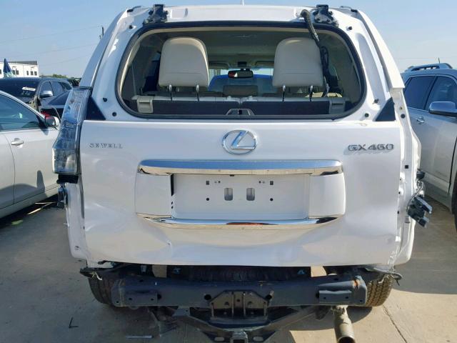 JTJBM7FX5H5172370 - 2017 LEXUS GX WHITE photo 9