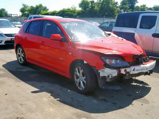 JM1BK344671678130 - 2007 MAZDA 3 HATCHBAC RED photo 1