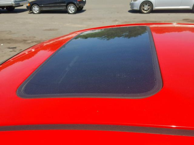 JM1BK344671678130 - 2007 MAZDA 3 HATCHBAC RED photo 9