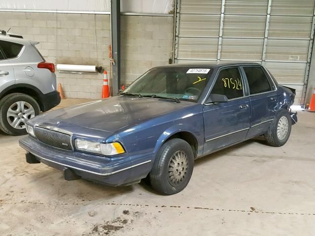 3G4AG55M8RS612442 - 1994 BUICK CENTURY SP BLUE photo 2